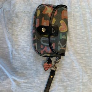 Dooney and Bourke Flap Wristlet